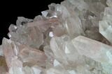 Wide Quartz Crystal Cluster - Brazil #136160-4